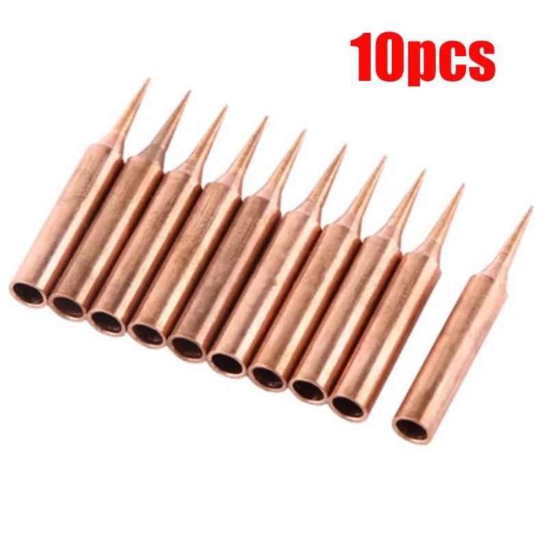 Station Soldering Iron Tips Spare Tool Accessories Tools Attachment Welding Copper For Head 900M-T-I Kit Replacement