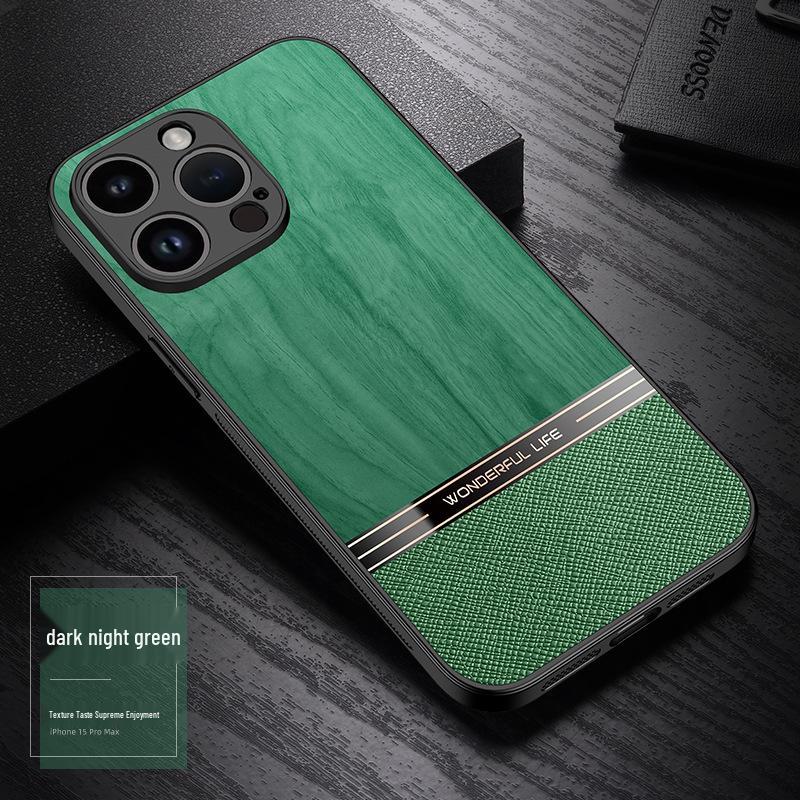 

iPhone 17 Pro Max Wood Grain Phone Case - Full Coverage, Skin-Friendly, Simple, Durable Design iPhone 17 Pro Max