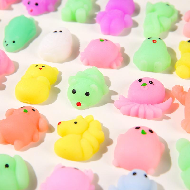 Cute Animal Dango Squeeze Stress Balls for Kids - Fun Prank Gifts for Students