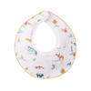 Bib Box Haruulala Baby Boy Baby Shower Gift Bib Drool Bib Baby Organic Cotton [Haruulala Organic] + (Forest Story)