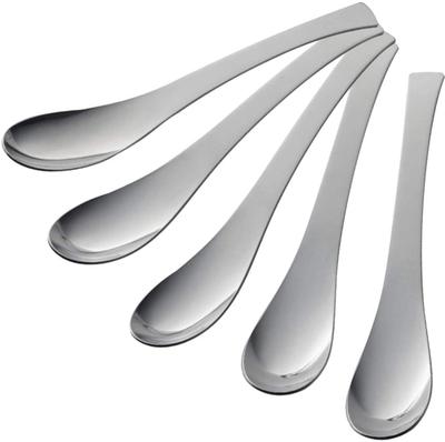 Shimomura Planning Curry Spoon Set of 5 In Dishwasher Safe Easy To Scoop Thick Handle Simple Design Total Length Hayashi Rice Bowl Stainless Steel