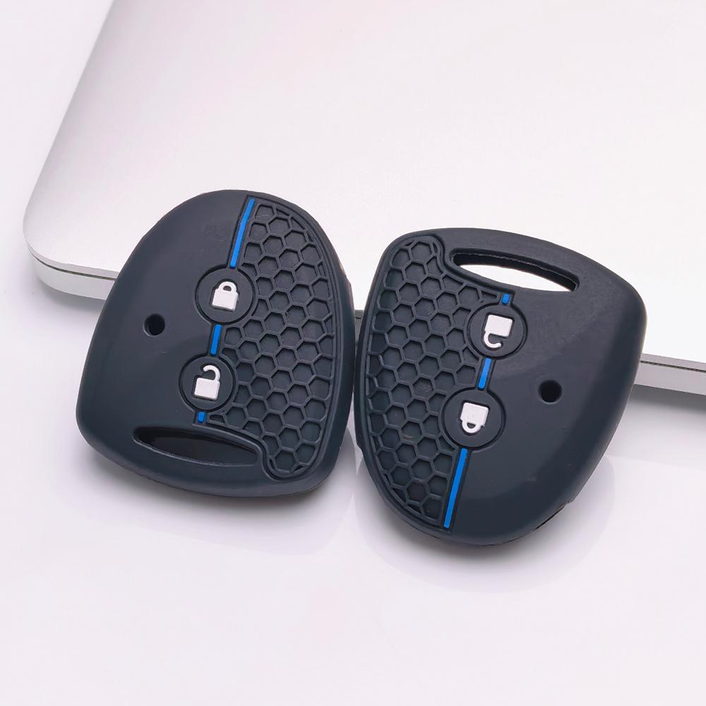 Key Cover for Toyota Hilux Yaris Corolla Rav4 Vigo Vitz Echo Classic with Keychain Anti-Scratch Guard Shockproof Protection Soft Grip Texture