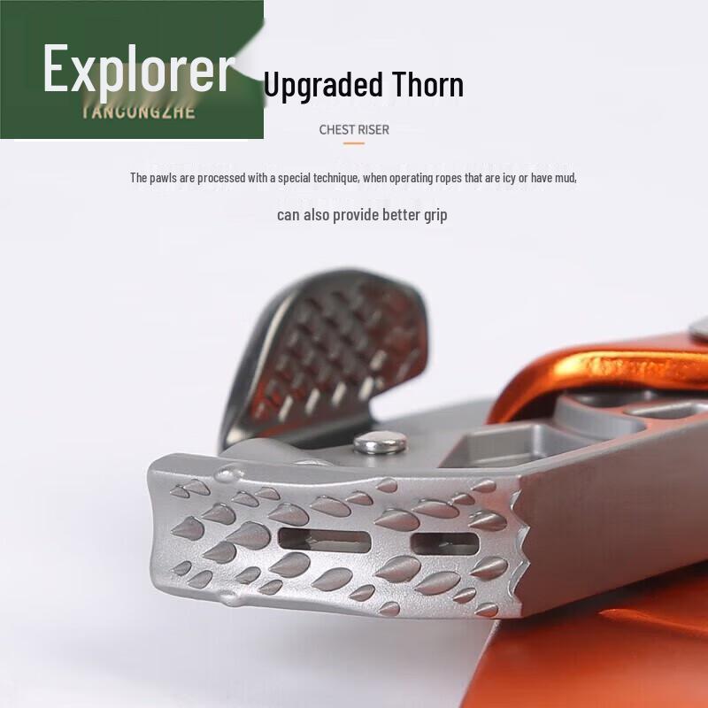 Externer Bruststeigklemme zum Klettern