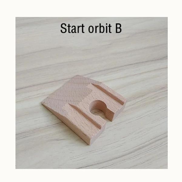 Wooden Train Track Components Beech Train Track Set Kids Train Toys Railway Accessories Fitting Brand Train Toys For Kids