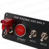 Racing Switch Carbon Fiber Push Start Toggle Universal Fit Panel, Look, Switch,