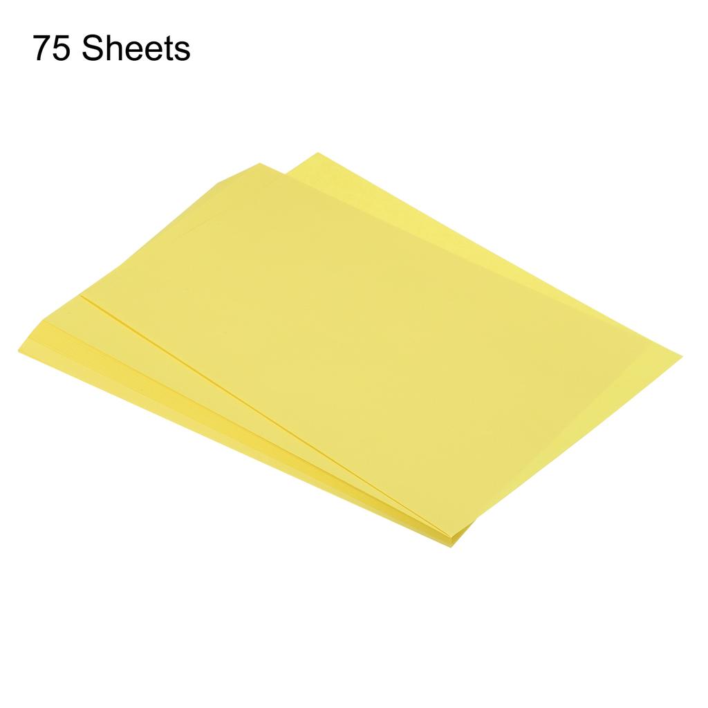 75/125 Sheets A4 Colored Print Copy Paper 8.5" x 11" Origami Paper Printer Paper 80gsm for Printing, Document Copying Art Craft