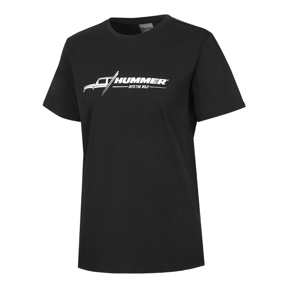 Hummer Women S H5 Sports Sorona Short Sleeve T-Shirt Black Black/090