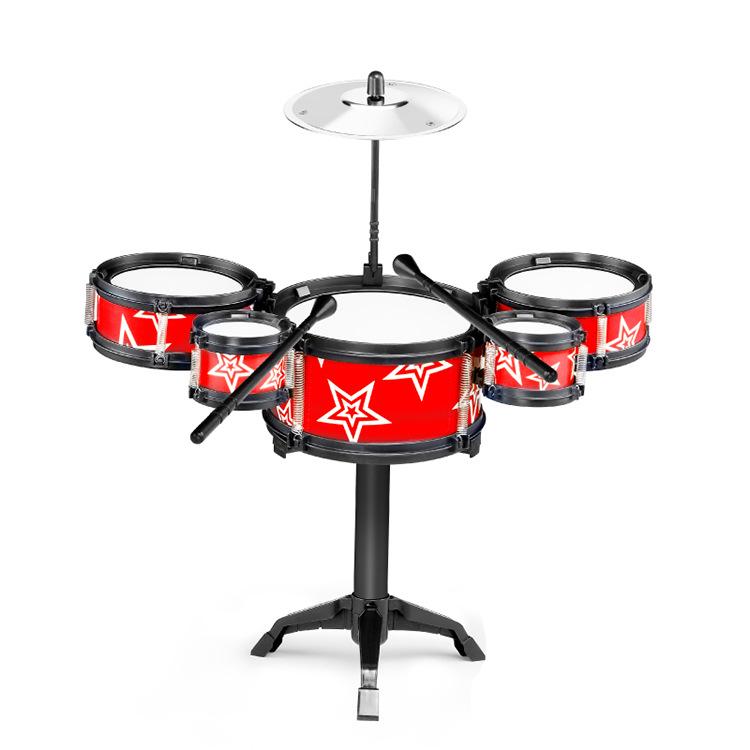 Kids' Jazz Drum Set - Beginner Percussion Instrument Toy