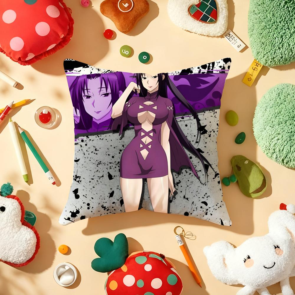 

Classic Anime SSekirei Cushion Cover Plush Fabric Soft DoubleSided Printed Sofa Warm Winter Home Gift Pillow Cover 30X30cm