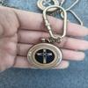 5 Pieces Nautical Gift Brass Compass Keychains, Compass Keyrings & Lockets, Gift Keyrings