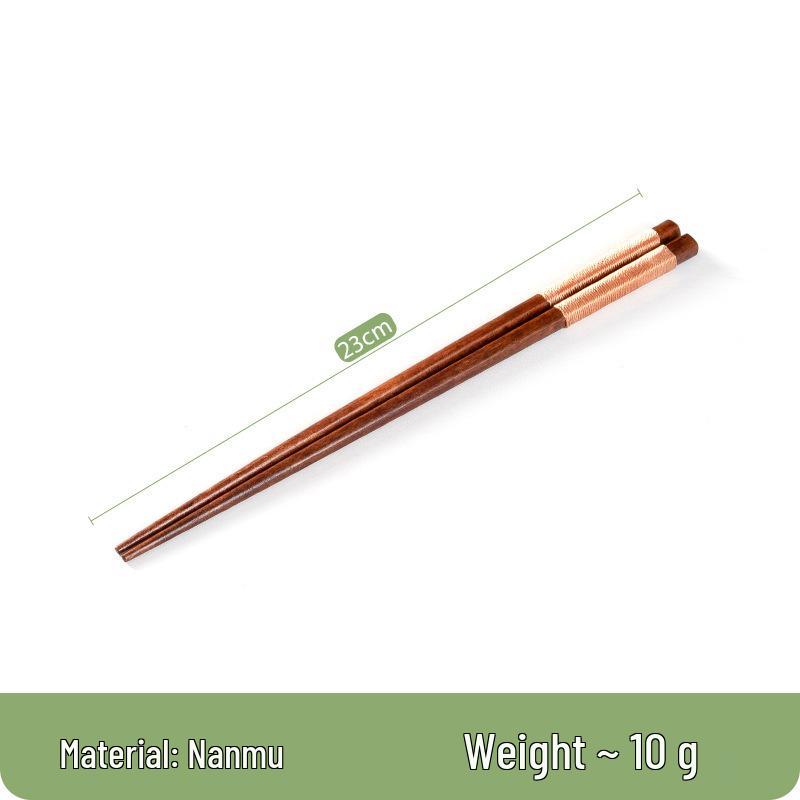 Japanese Portable Lunch Set: Cloth Bag with Wooden Spoon, Fork, and Chopsticks