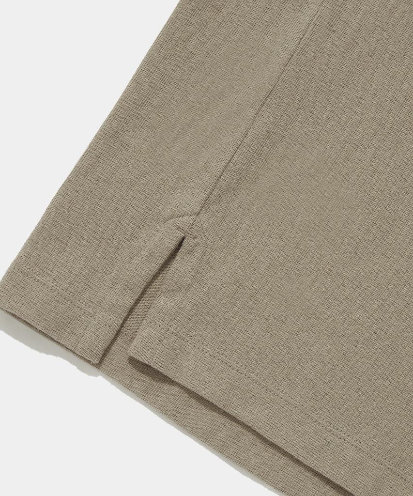 COLUMBIA UNIVERSITY Urban Puff Over Fit S/S T-Shirts_Natural Beige