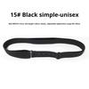 Elastic Shirt Belt Men Women Multi Holes Adjustable Length Belt Shirt Stay Strap Unisex Shirt Fastener Garment Accessories