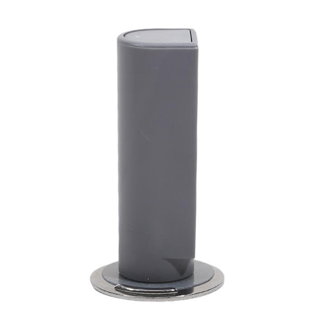 Indoor Invisible Magnetic Door Stopper with Weighted For Floor Base No Drilling Needed Quiet Operation for Secure Door Holding