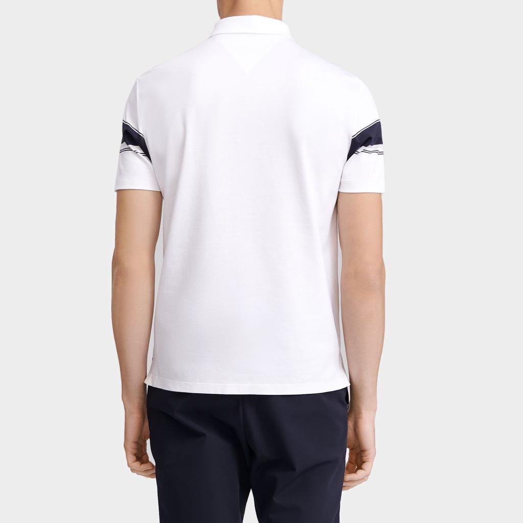 New FILA Polo Shirt Men's Standard White F11M321105FWT