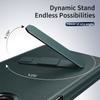 Leather Bracket Phone Case for Samsung Galaxy Z Fold 7 6 5 4 5G Fold7 Fold6 Fold5 Anti-Drop Shockproof Protective Cover