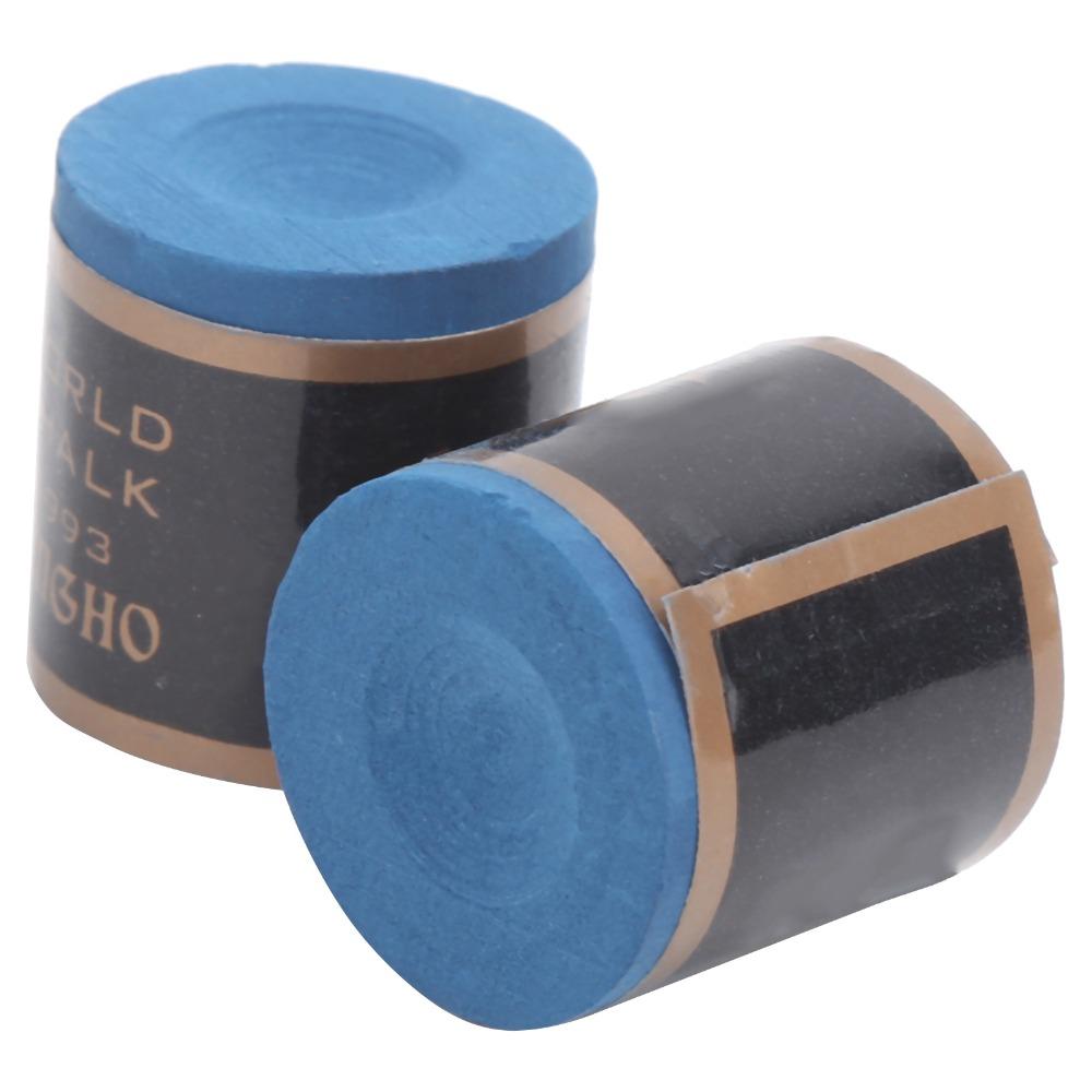 2PCS NoSlip Billiard Cue Tips Non-clumping Professional Billiards Chalk Club Accessories