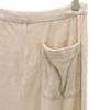 Ron Herman Made In Japan Velor Long Skirt S Beige Women Used