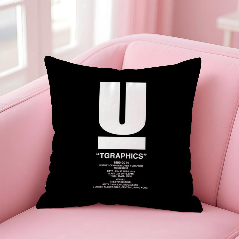 Brand U-UndercoverS Cushion Cover Comfortable Reversible Pillow Cover Ideal for Car Sofa Bedroom & Beyond
