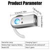 Ear Headlight Built-in 450mAh Battery Smart Auto-Dimming 3 Modes Type-C Charging Ultra-Light Magnetic Clip for Outdoor Ear Light