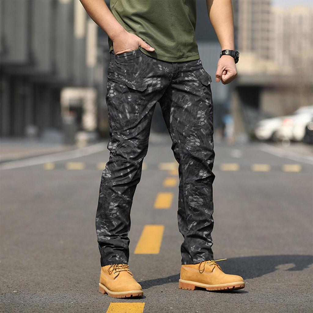 Pants Camouflage Pants Overalls Multi-pack Wear-resistant IX7 Training Pants