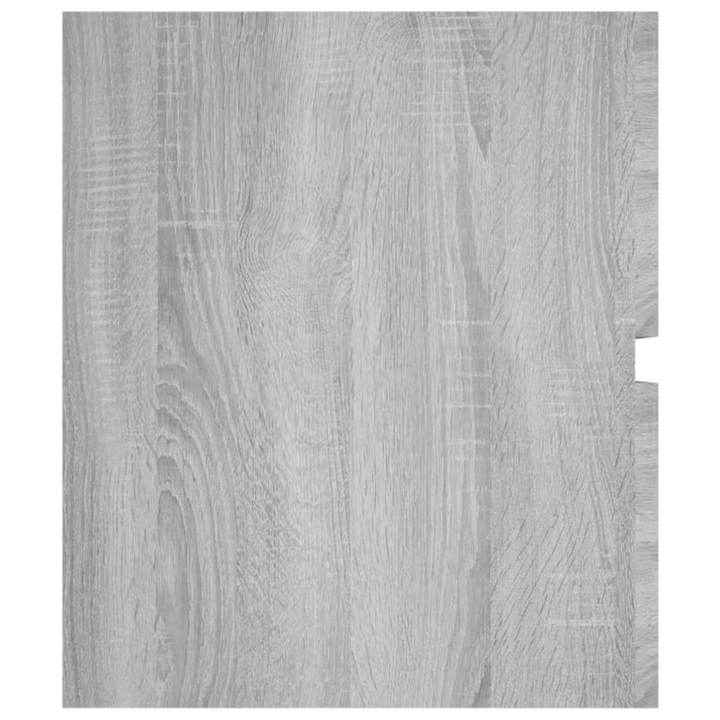 Vidaxl Under-Sink Cabinet, Sonoma Grey Oak, 100X38.5X45 Cm