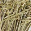 100pcs Disposable Party Decoration Bar Tool Cocktail Picks Bamboo Knot Skewers Fruit Forks Stick