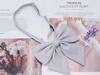 Matte Red Feather Bow Tie Brooch for Women - Plus Size Korean Academy Style