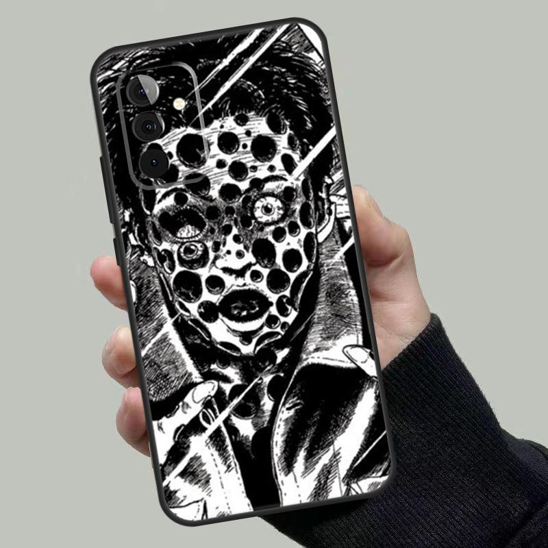 Horror Manga Style Case For Samsung Galaxy A06 A16 A26 A36 A56 A53 A32 A52 A33 A13 A55 A35 A15 A14 A34 A54 A17