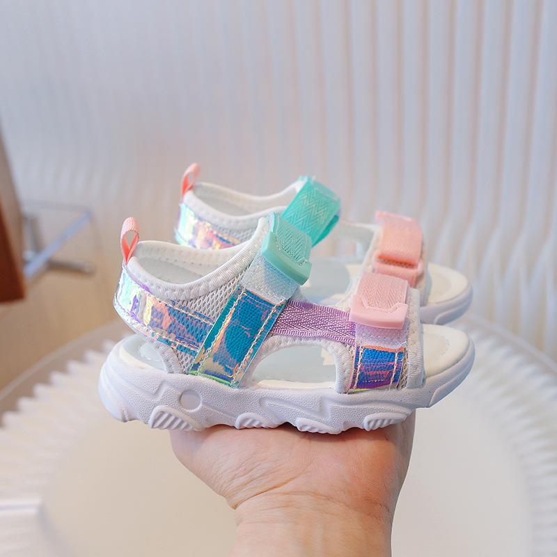 Children's Sandals New Summer Fashion Soft Bottom Princess Versatile Children's Shoes Little Girls Beach Shoes Girls' Shoes