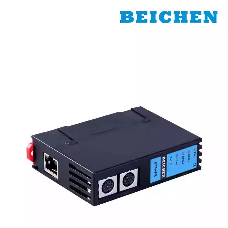 BEICHEN ETH-FX Fiber Optic Ethernet Converter for Mitsubishi FX PLC