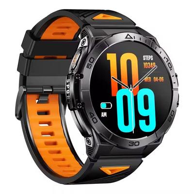 K71 Amoled Smart Watch BT Calling Health Monitor 600mAh Large Battery LED Light AI Voice Men Outdoor Sports Fitness Smartwatch