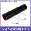 1 Set 157" ID 787" Length 0 Degree Black Red Car Silicone Hose Universal