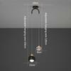 Bedroom Bedside Hanging Pendant Lamp Glass ball LED Chandelier Lighting Ceiling Modern Interior Home Decor Lights Dining Kitchen