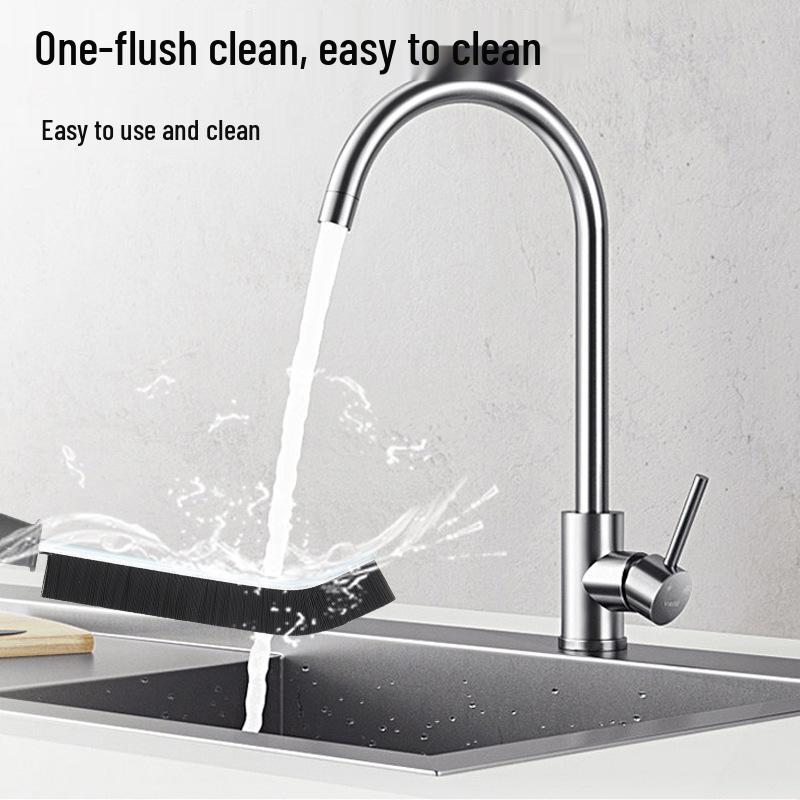 Multi-Functional Tile and Toilet Gap Cleaning Brush