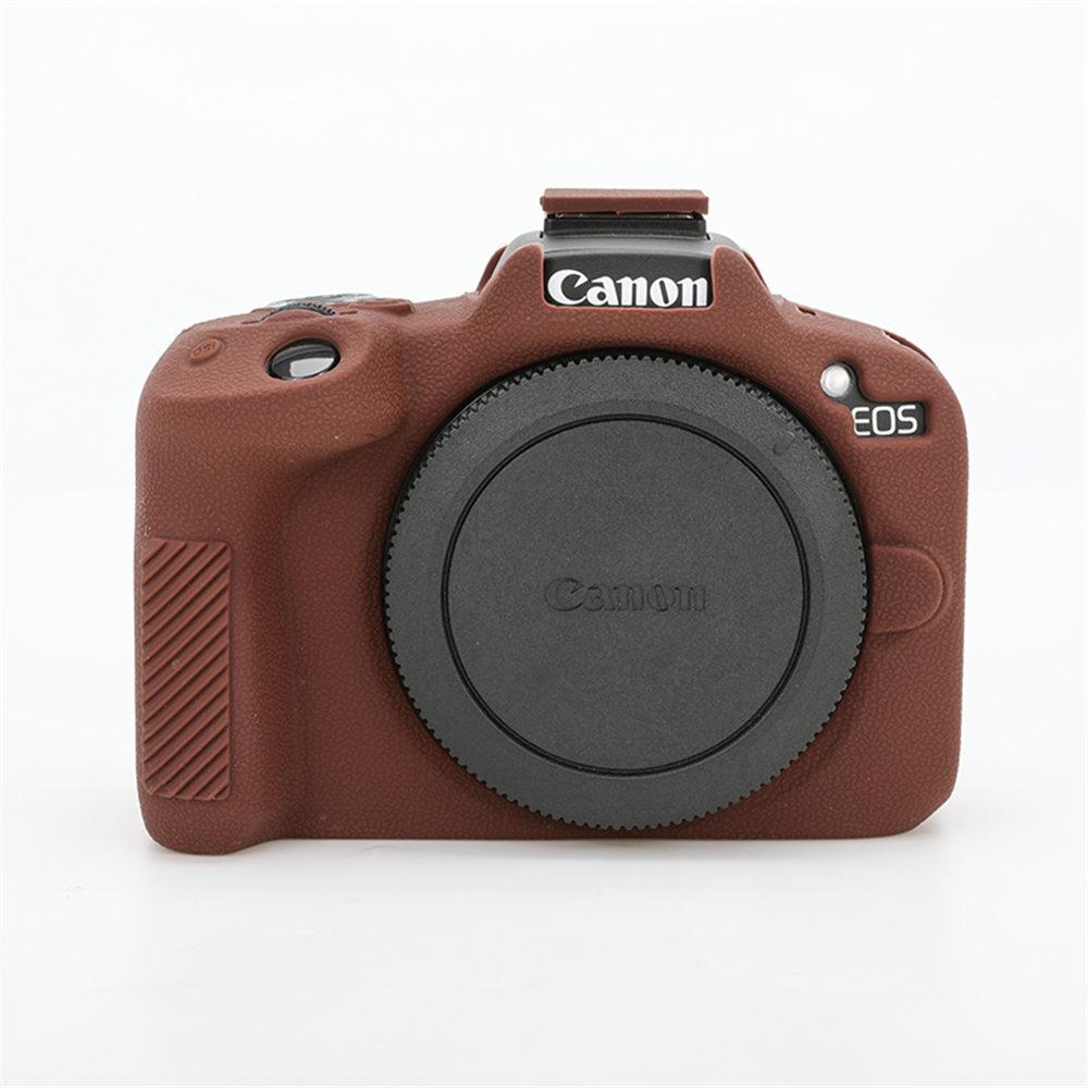 Litchi Pattern R50 Soft Silicone Case Armor Camera Body Cover For Canon EOS R50 EOSR50 Digital Camera Skin