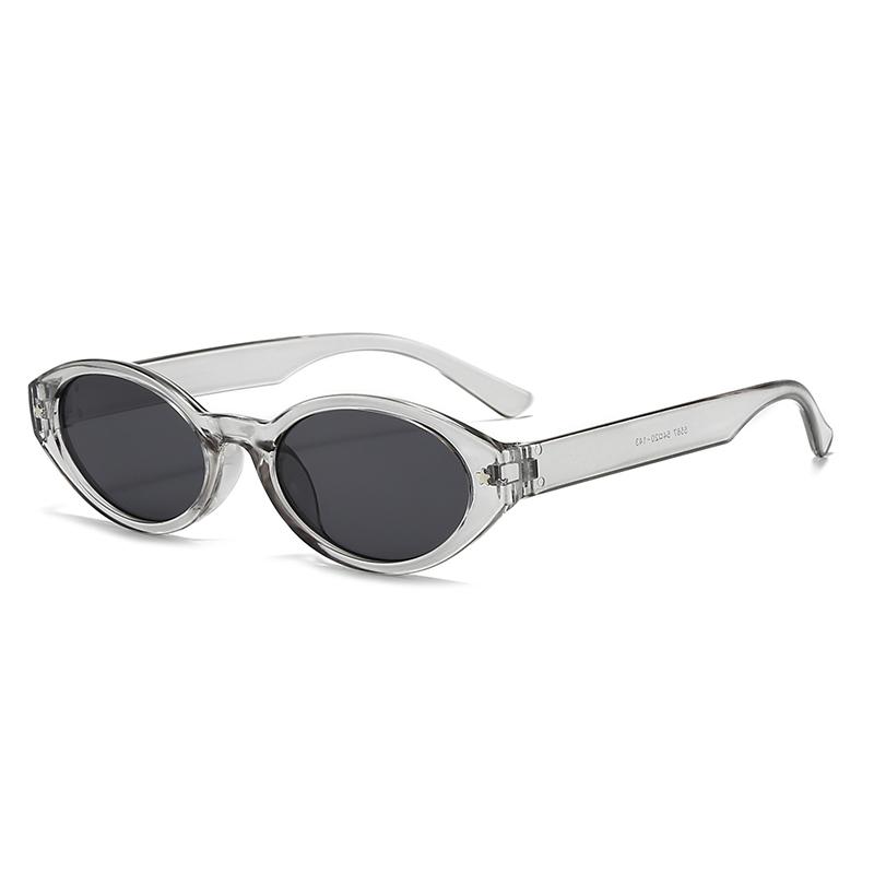 Fashion Colorful Oval Sunglasses Women Men Vintage Luxury Brand Sun Glasses Outdoor Party Travel Lady Man Glasses UV400