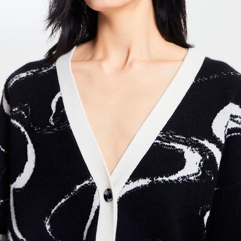 VEROMODA CoutureMade Elegant Dropped-Shoulder Knit Cardigan