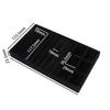 1Pc Jewelry Display Jewelry Storage Tray Jewelry Holder Portable Ring Earrings Necklace Organizer Box