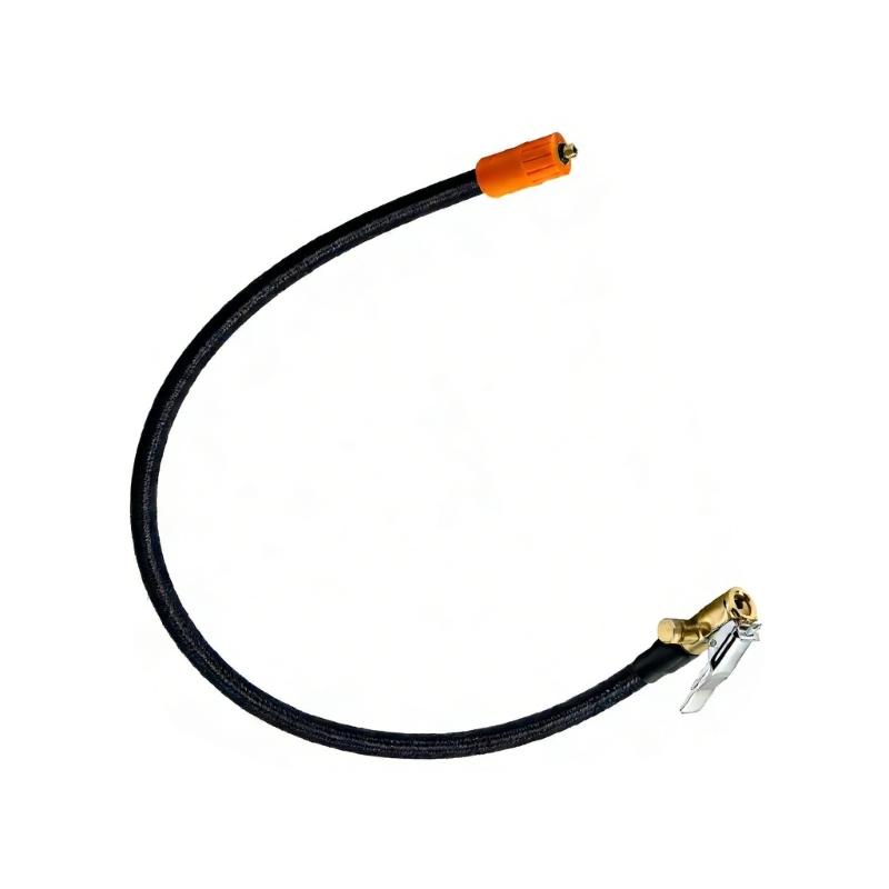 16cm-100cm Air Pumps Hose Connector with Locking Air Chuck Standard Tire Valves Fine Thread Tire Inflator Hose Adapter
