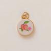 Flower Series Necklace Pendant Colorful Hand-Drawn Necklace Making Connector  Charms Making