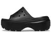 Crocs Sandals Stomp Slide 209346-001 (Black/25.0/Lady's)