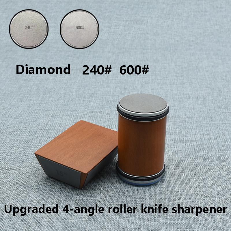 Rolling Knife Sharpener Kitchen Magnetic Roller Professional System Tool  Whetstone Upgraded 4-angle Roller Knife Sharpener Hot