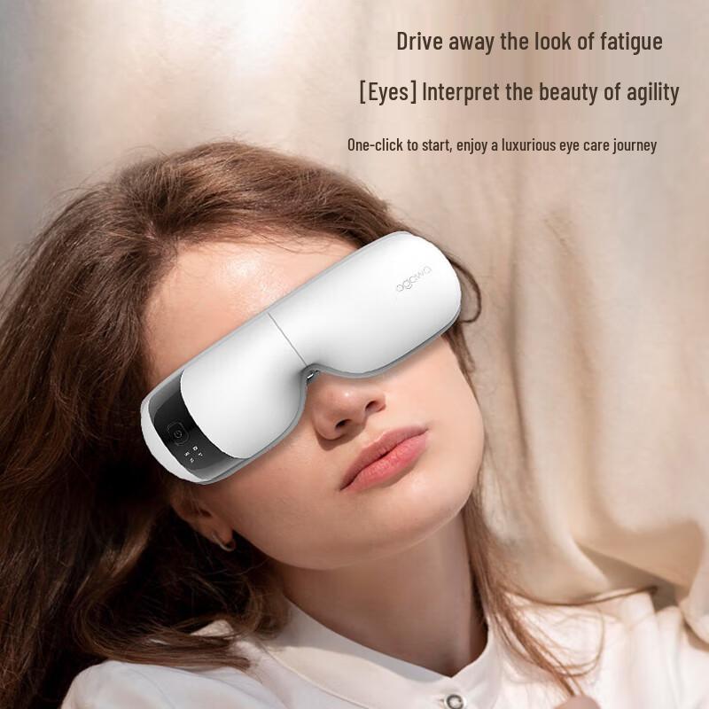 OGAWA Foldable Smart Eye Massager with Heat and Bluetooth
