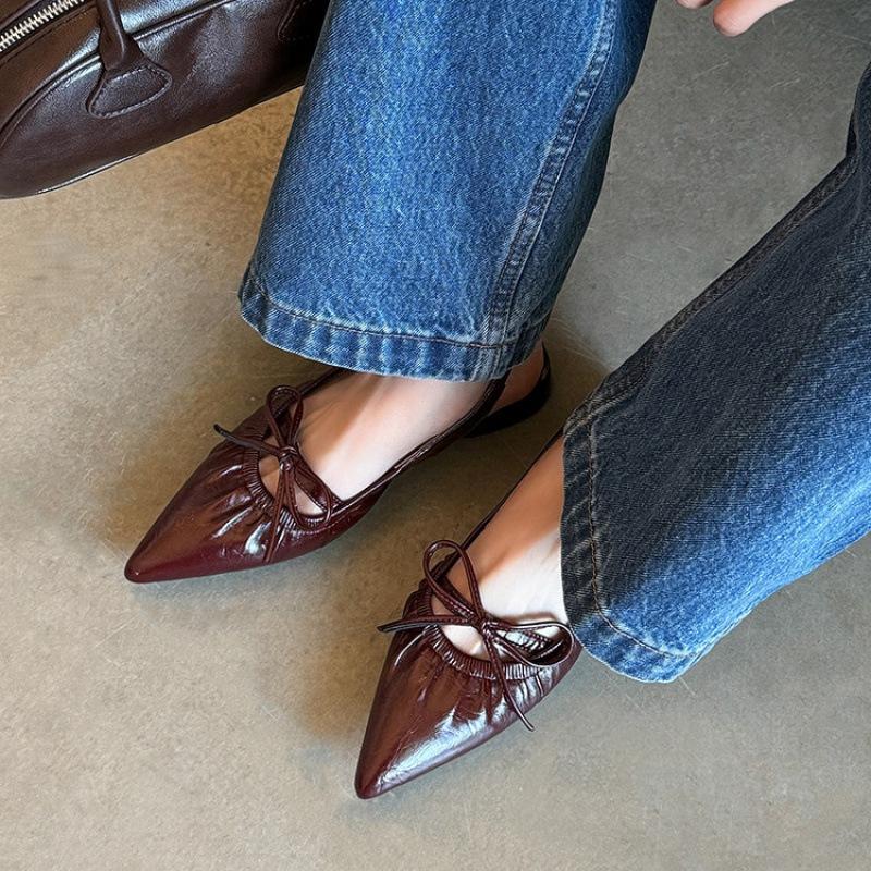 

Французские сандалии с острым носком, на низком каблуке и с задним ремешком, женские летние универсальные, женские шлепанцы с закрытым носком, для通勤, с закрытым носком, с мелким вырезом, темпераментные 34 красный