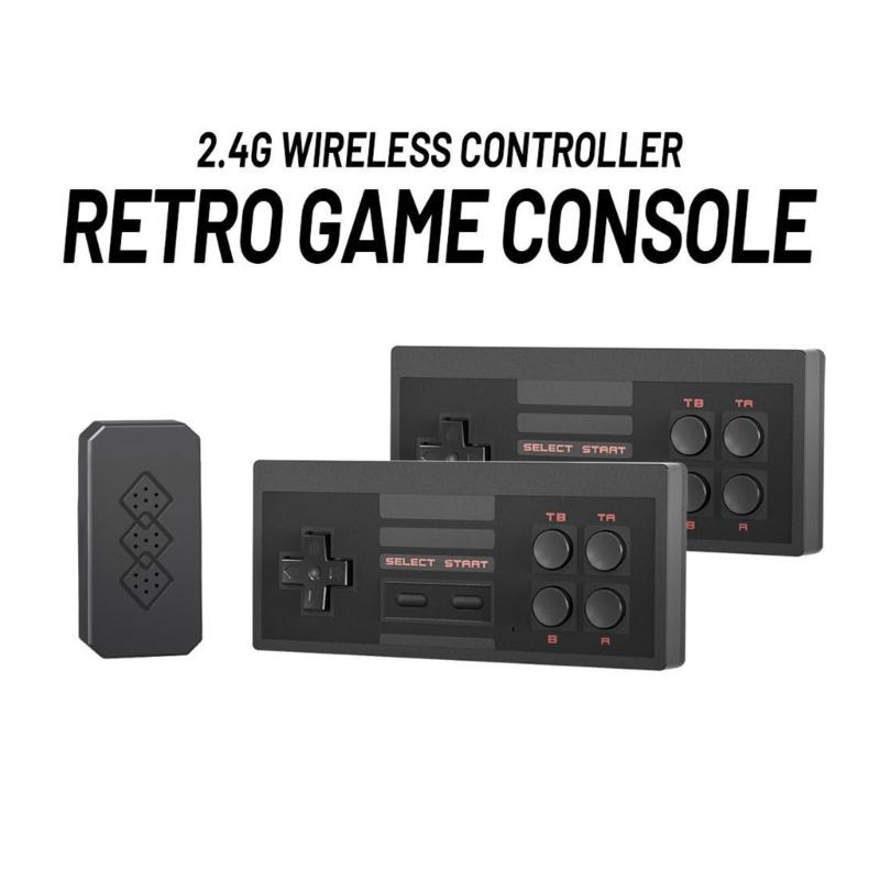 Retro 8 Bits TV Game Consoles Build In Classical Game & Double Strong Controllers Simple Operate for Family Entertainment