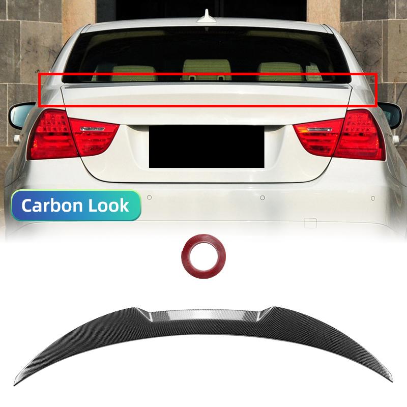 For BMW Accessories Serie 3 E90 2004 2006 2007 2008 2009 2010 2011 M Tuning Sedan Car Rear Trunk Spoiler Wing Lip