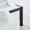 Black Basin Faucet Bathroom Deck Mounted Brass Washbasin Mixer Tap Single Handle Hot Cold Mixer Tap Antique