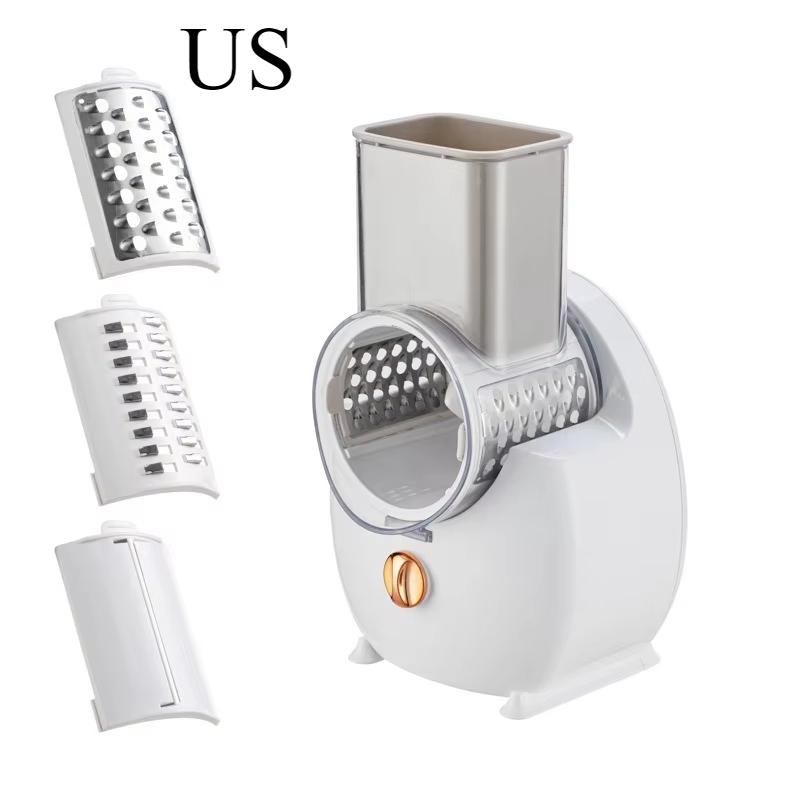 

Электрическая терка для сыра, измельчитель Type-C, управление одним касанием, беспроводной роторный автоматический слайсер, кухонные инструменты и гаджеты