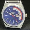 REFURBISHED SEIKO 5 AUTOMATIC 6309A VINTAGE JAPAN MENS BLUE DIAL WATCH a440907-4 Sk-a440907